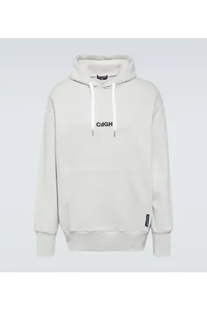 Comme des Garçons Comme des GarÃ§ons Homme Logo cotton jersey hoodie