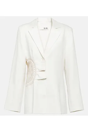 SIR Atacama linen-blend blazer