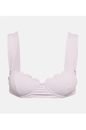 Marysia North scalloped bikini top