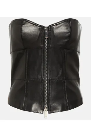 Isabel Marant Etna leather bustier