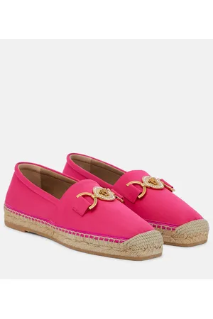 VERSACE Medusa Biggie canvas espadrilles