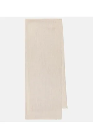 Brunello Cucinelli Cashmere and silk-blend scarf