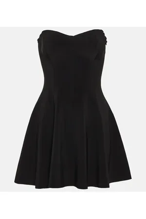 Norma Kamali Grace strapless minidress