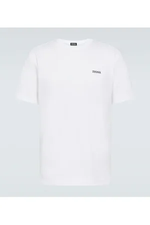 Ermenegildo Zegna Logo cotton jersey T-shirt