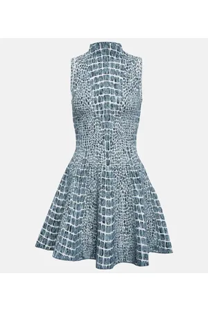 Alaïa AlaÃ¯a Jacquard minidress