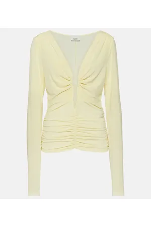 Isabel Marant Laura ruched jersey top