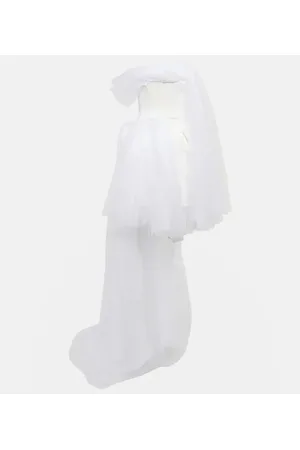 MATICEVSKI Evermore strapless tulle minidress