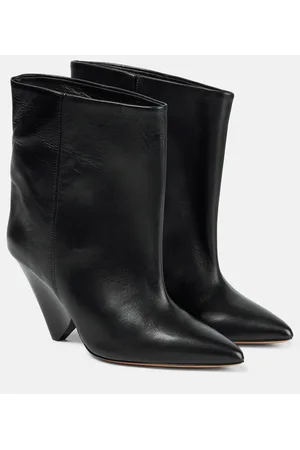 Isabel Marant Miyako leather ankle boots