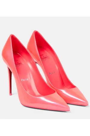Christian Louboutin Kate 100 patent leather pumps