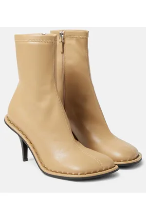 Stella McCartney Embellished faux leather ankle boots