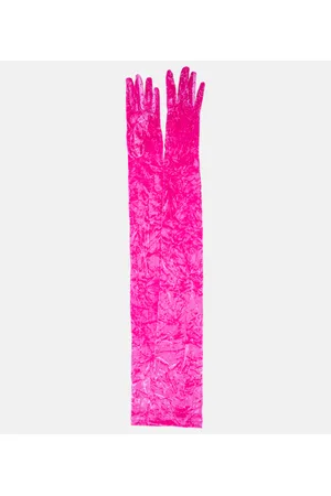 VERSACE Velvet gloves