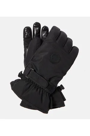 YVES SALOMON Panelled gloves