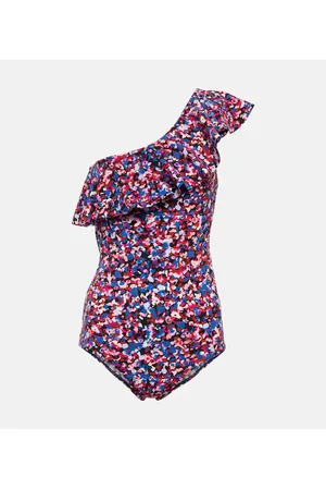 Isabel Marant Sicilya floral swimsuit