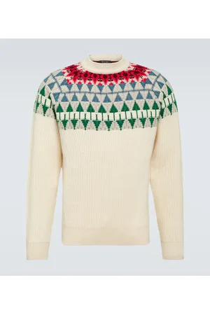 Loro Piana Noel Fair Isle cashmere sweater