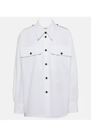 Khaite Missa cotton shirt
