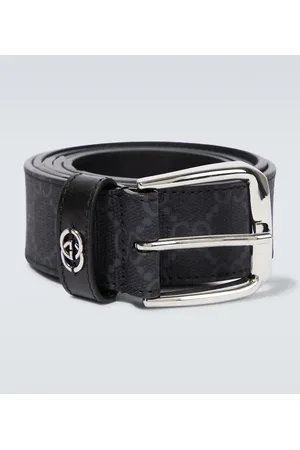 Gucci GG leather belt
