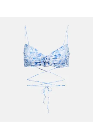 MAGDA BUTRYM Floral bikini top