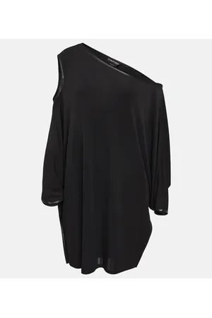 Tom Ford Draped crÃªpe jersey minidress