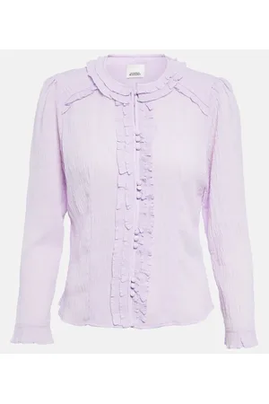 Isabel Marant Georgia shirred top
