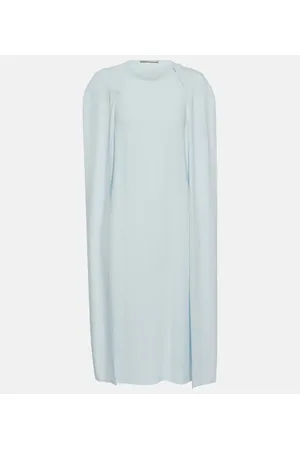 Stella McCartney Cape cady midi dress
