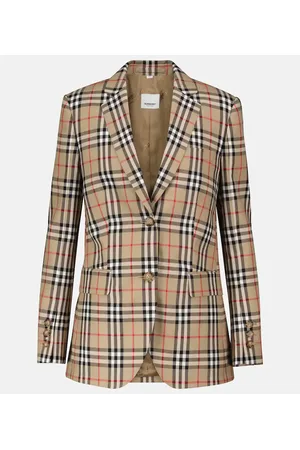 Burberry Vintage Check wool blazer