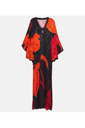 JOHANNA ORTIZ Floral jacquard maxi dress