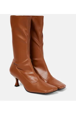 Souliers Martinez Lola faux leather ankle boots