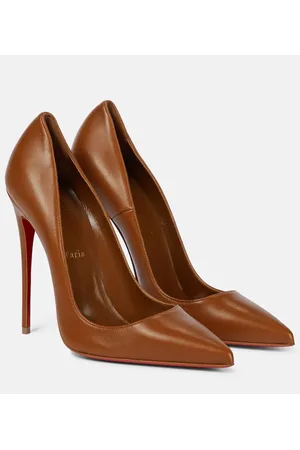 Christian Louboutin So Kate 120 leather pumps