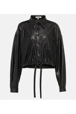 Dorothee Schumacher Sleek Comfort faux leather shirt
