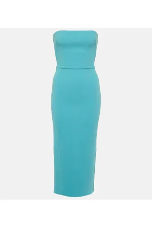 ALEX PERRY Strapless midi dress
