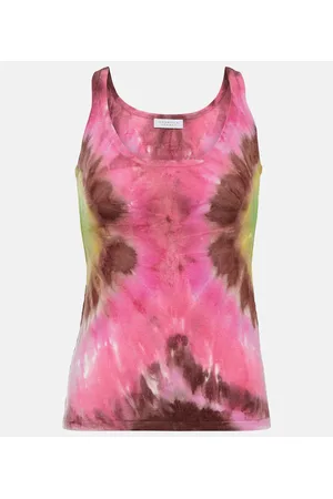 GABRIELA HEARST Graham tie-dye cashmere tank top