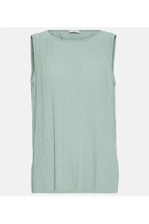 Max Mara Leisure Dyser pleated jersey top