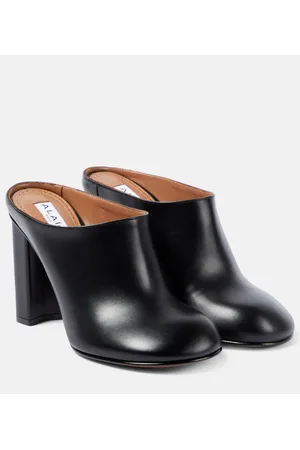 Alaïa AlaÃ¯a Babylone leather mules