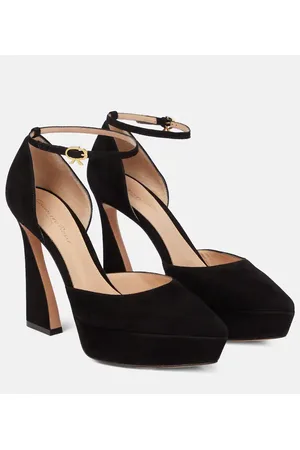 Gianvito Rossi Vertigo suede platform pumps