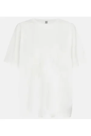 Totême Oversized cotton jersey T-shirt