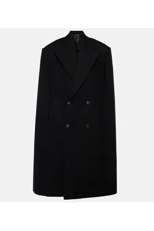 WARDROBE.NYC Double-breasted virgin wool cape