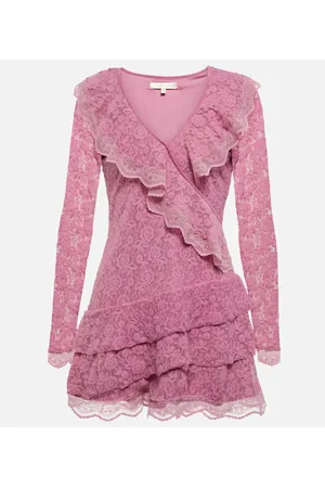 LOVESHACKFANCY Athala lace minidress