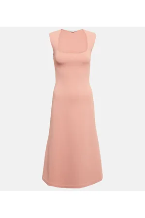 Stella McCartney Square-neck midi dress