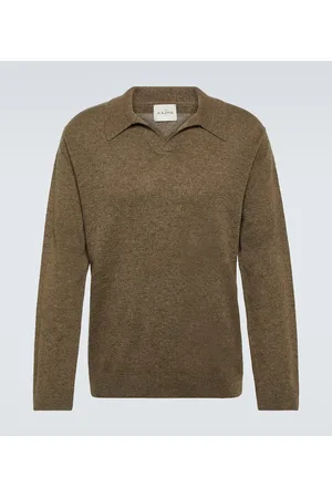 LE KASHA Gibson cashmere polo sweater