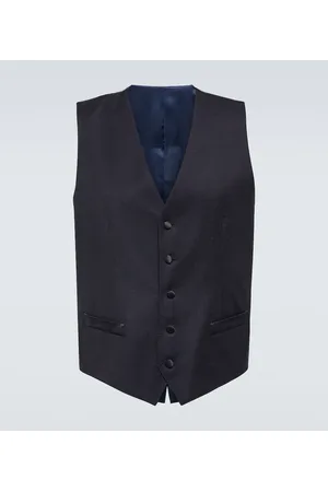 Dolce & Gabbana Wool and silk-blend vest
