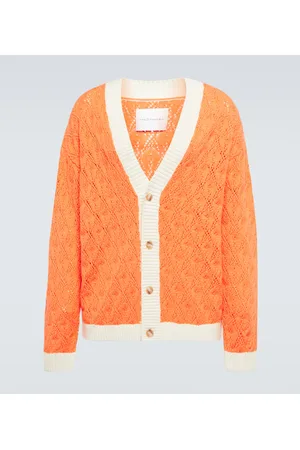 King & Tuckfield Striped wool cardigan
