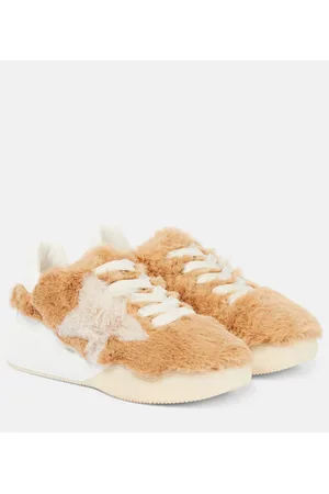 Stella McCartney Loop faux fur sneakers