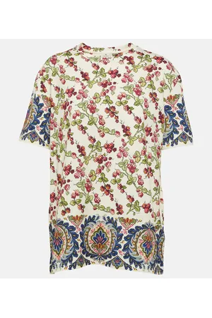 Etro Printed cotton T-shirt