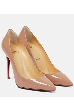 Christian Louboutin Kate 100 patent leather pumps
