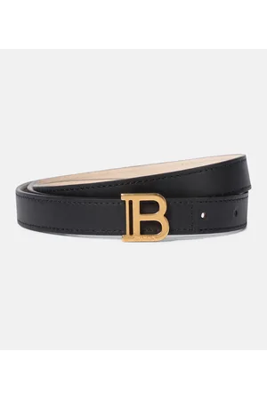 Balmain B-Belt leather belt