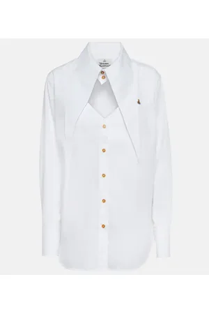 Vivienne Westwood Cut-out cotton shirt