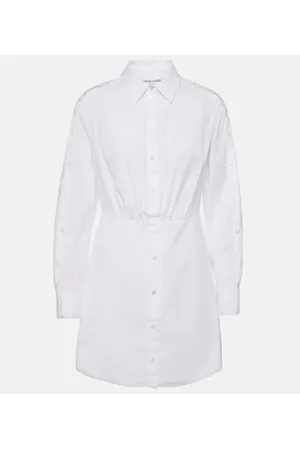 VERONICA BEARD Rae cotton poplin shirt dress