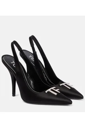 Tom Ford TF satin slingback pumps