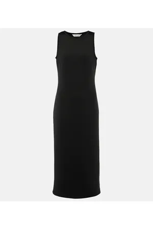 Max Mara Baccano jersey midi dress