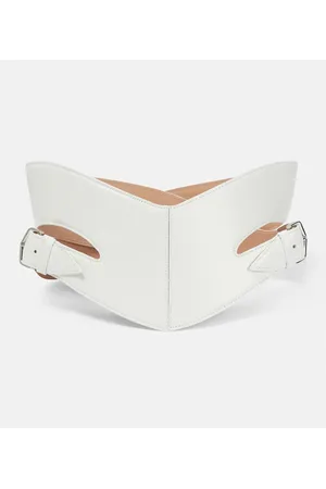 Alaïa AlaÃ¯a Cut-out leather belt